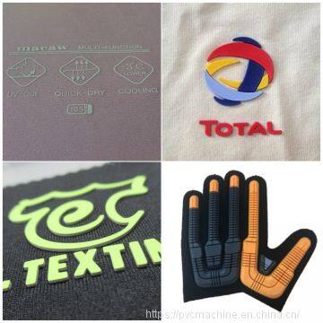 T-shirt Custom Logo Heating Hydraulic Embossing Press Machine