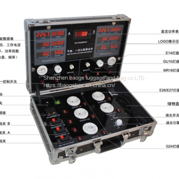 Led Par Flight Case Waterproof Led Flight Case Color Silver /black / Red photo-3