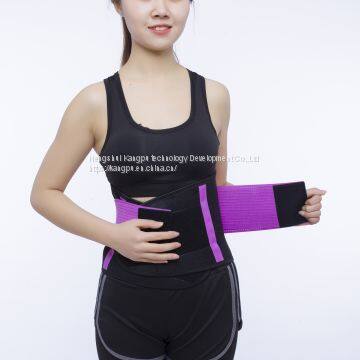 Colorful Waist Support Waist Trimmer Slimming Belt With Phone Pocket photo-3