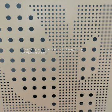 Carvings Aluminium Veneer Heat Transfer Printing Surface For Cinema & Hospital photo-2