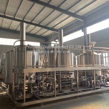 1000L three vessels brewhouse for micro brewery in stock