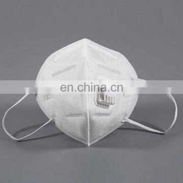 Anti Air Pollution Disposable Foldable With Valve Half Face Dust Mask photo-3