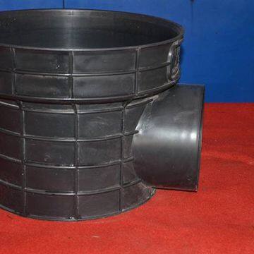 Black High Density Polyethylene Plastic Drainage Inspection Well