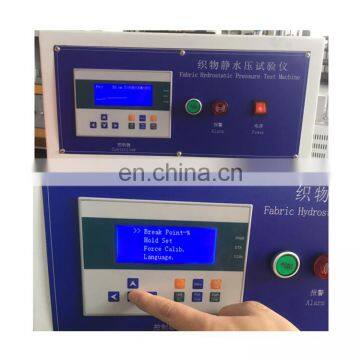 Fabric Hydrostatic Head Pressure Test Machine, Water Penetrate Testing Machine for Textile photo-4