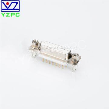 D-SUB DP 15Pin Connector Female Two Row Welded Plate Riveting Harpoon 6.0 The Lock10.0 Screw photo-5