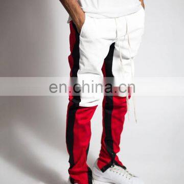 DiZNEW OEM USA Brand 94% Polyester 6% Elastane Track Pants With Stripe photo-6