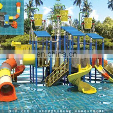 Giant Plastic Slide for Water Pool, Water Park for Sale