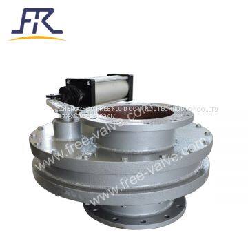 Pneumatic Double Disc Ceramic Rotating Valve FRZR644TC