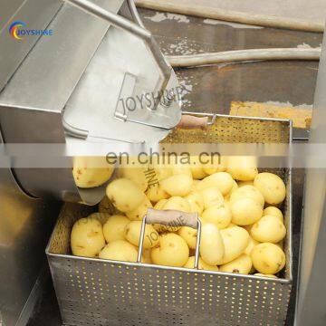 Small Plant Potato Peeling Machine Potato Chips Manufacturing Machine Required