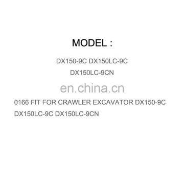 DIESEL ENGINE PARTS FLANGE FAN 65.06611-0166 FIT FOR CRAWLER EXCAVATOR DX150-9C DX150LC-9C DX150LC-9CN