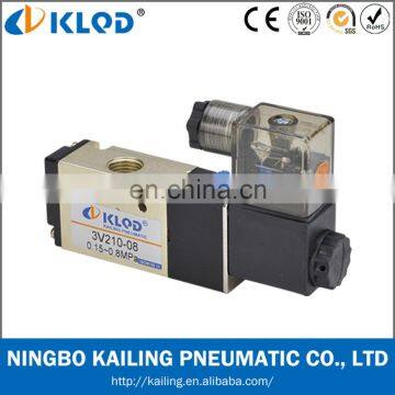 Single coil alloy material 3v210-08 pneumatic solenoid valve