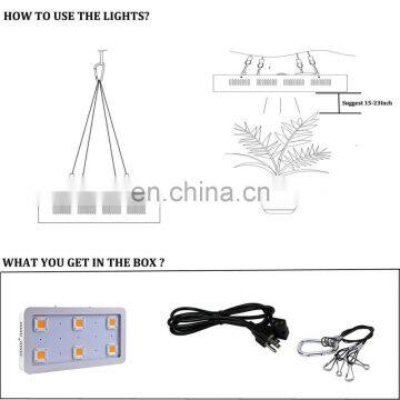1800W LED X6 Grow LED Full Spectrum Grow Lights COB for Greenhouse and Indoor Plant Flowering Growing photo-5