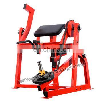 High Quality Gym Seated Dumbbell Plate Loaded Dual Biceps Curl Bar photo-2