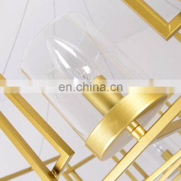 Nordic Chandelier Living Room Lamp Personality Creative Restaurant Lighting LED Bedroom Villa Hotel Lighting