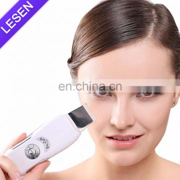 Battery Face Lift Machine Ultrasonic Skin Scrubber Deep Cleaning Facial Massager