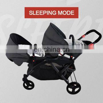 Child Folding Good Baby Pram Double Stroller Baby Twin Prams and Strollers