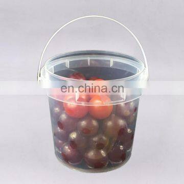 Best Sale Food Grade Transparent 1liter Plastic Bucket photo-4