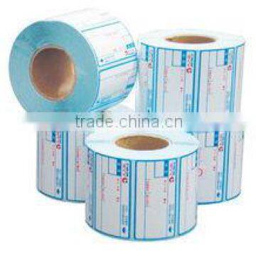 Direct factory high quality barcode thermal paper label roll with reasonable price