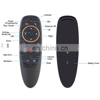 2019 Original Factory Price Car Alarm Remote Case G10 Air Mouse 2.4G Wireless Fly Mouse Keyboard For Android Tv Box photo-2