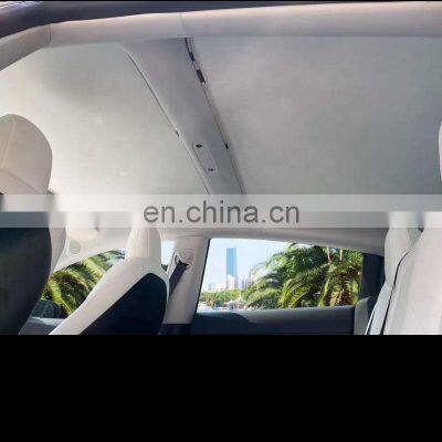 Car Sunshade for 2021 Tesla Model 3 Customized Roof Shades  for Tesla Model 3 Car Accessories