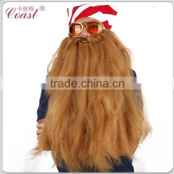 Fancy synthetic party cosmetic fake mustache beard for sale                        
                                                Quality Choice