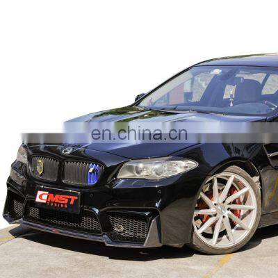 High quality CMST style body kit for BMW 5 series F10 F18 front bumper rear bumper side skirts for BMW F10 facelift