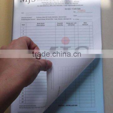 OEM custom Invoice book receipt note printing with factory price                        
                                                Quality Choice