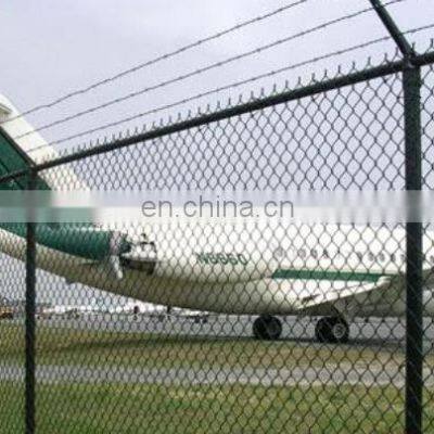 High Security Y Shaped Arm 3D Curved Airport Fence With Barbed Razor Wire photo-4