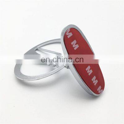 For GAZ VOLGA Lada ABS Chrome Car Custom Stand Hood Ornaments Bonnet General Emblem Front Badge