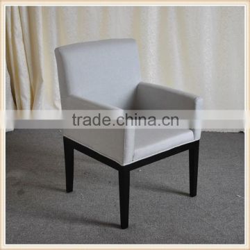 wood legs dining arm chair/restarant chair/cafes chair