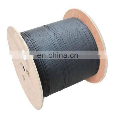 Single Mode FTTH Outdoor G657A1 1 2 4 Core 1KM per roll  Drop Fiber Optic Cable