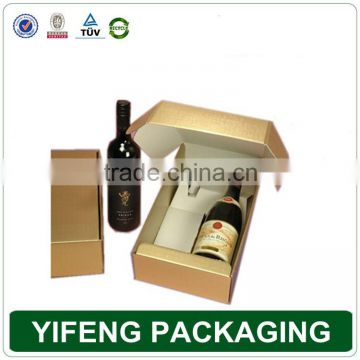 Best Sale Cheap Wine Paper Box, Wine Gift Box For 2 Bottle