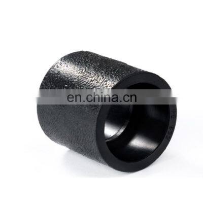 HDPE hot  fusion fittings 1inch 1.2inch 1.5inch 20mm 25mm 32mm equal coupling