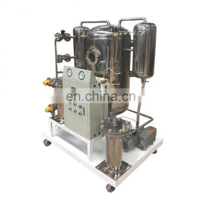 Vacuum dehydration oil purification system water removal and demulsifying capacity