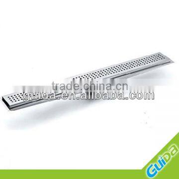 MODERN STAINLESS STEEL LINEAR FLOOR WASTE GRATE CHANNEL SHOWER DRAIN 1,2 M LONG