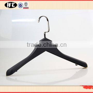 Black Rubberized Plastic Hanger Clothes Hanger Supplier's Choice