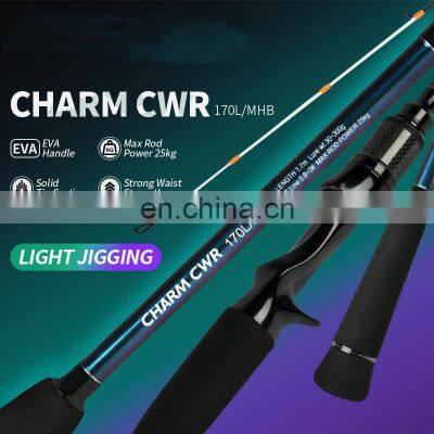 Новая углеродная рыбацкая удочка для джиггинга 1,7 м. Удочка для джиггинга и рыбалки с лодки photo-2