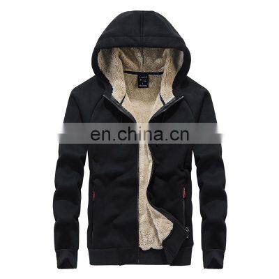 Wholesale Christmas sale hoodie coat men's plus size jacket sports and leisure custom men's hooded clothes