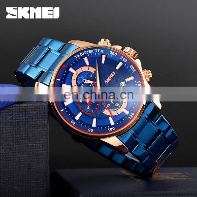 Creative Design Men Quartz Wristwatch Waterproof Fashion Watches SKMEI Brand Luxury Male Chronograph