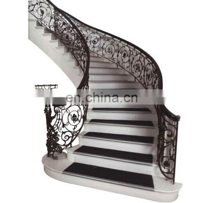 Luxury marble step grand staircase Staircase In-House