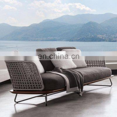 Modern restaurant outdoor furniture Garden futniture rattan Sofa Chair