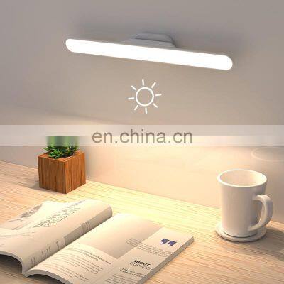 Magnetic Table Bedside Lamp Hanging Wireless Touch LED Dormitory Study Reading Night Light Charging Learning Desk Lamp