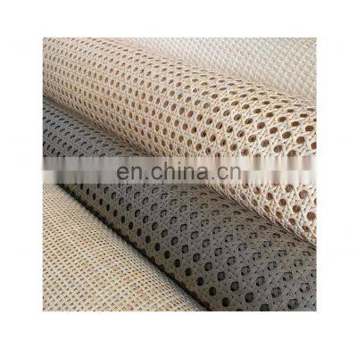 Plastic open cane webbing roll for making chair- synthetic rattan weaving material synthetic rattan chair