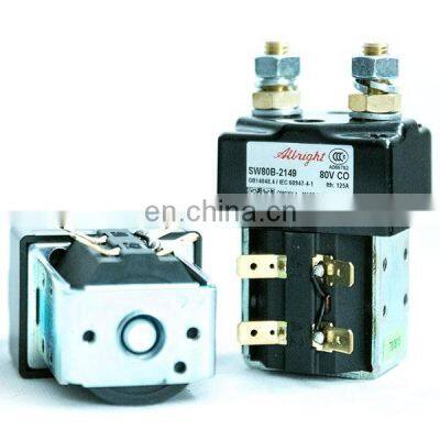 China Supplier Auto 1phase 1pole 12v/24v 400A Dc Contactors