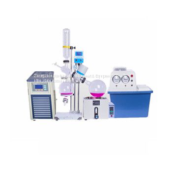 2L Rotary Evaporator With Motor Lift       Electric Lift Rotating Evaporator      Rotary Evaporator In China