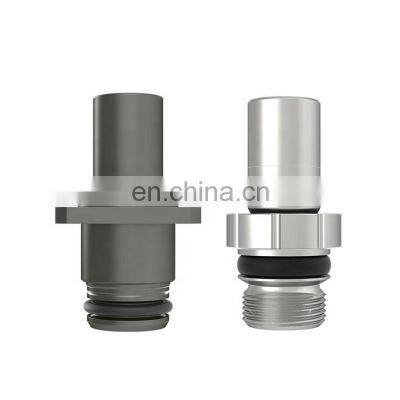 Non-spill auto-couplings for low-pressure fluids Blind-mate no-spill couplings for thermal management