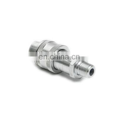 parker pioneer hydraulic high pressure 3000 series coupler Ball Lock Hydraulic Quick Connect Hose Coupling Set