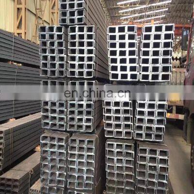 A36 Standard Galvanized c Channel Steel Bar U Channel Steel Bar Price per Ton