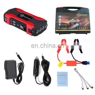 China Manufacturer Portable Car Emergency Power Car Tools 12000mAh Power Bank Car Starter Power Supply