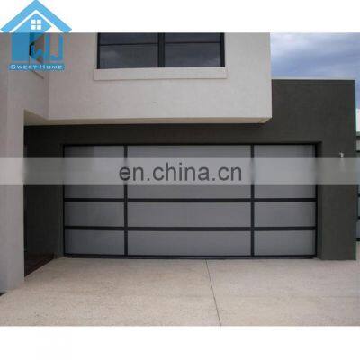 factory directly  good garage doors price glass garage door with German motor